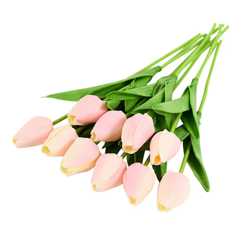 Realistic Tulip Artificial Flowers