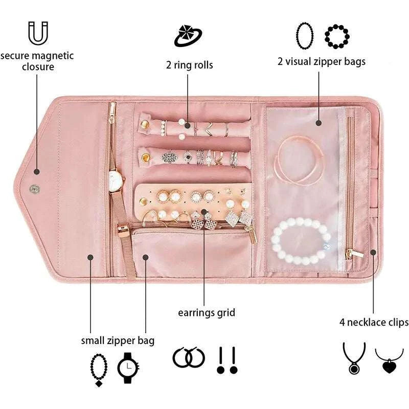 Scot Gifts Jewelry Carrying Case Organizer