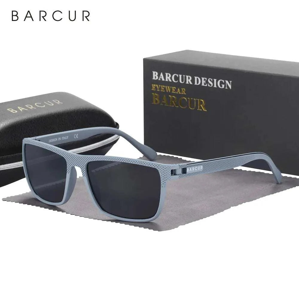 Scot Gifts BARCUR Polarized Sunglasses TR-90 Frame UV400