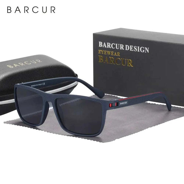BARCUR Polarized Sunglasses TR-90 Frame UV400