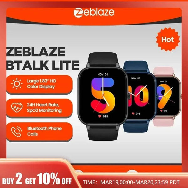 Scot Gifts Zeblaze Btalk Lite Voice Calling Smart Watch