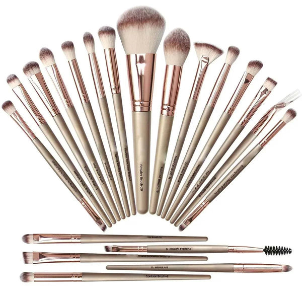 20-Piece Professional Makeup Brushes Set
