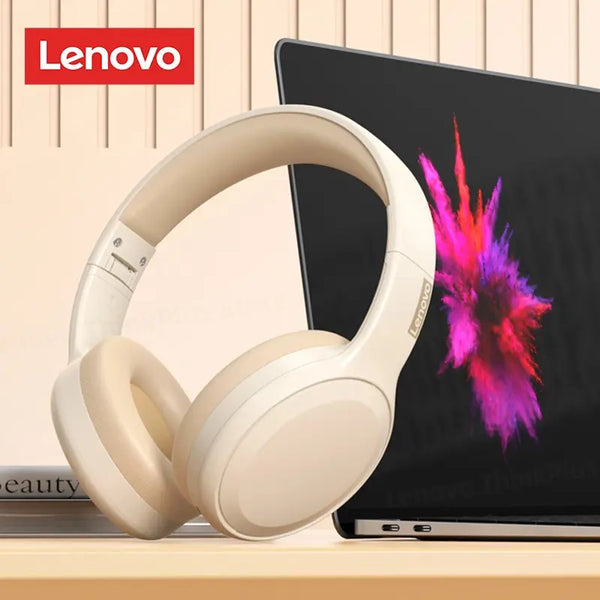 Lenovo Bluetooth Headphones with Active Noise-C