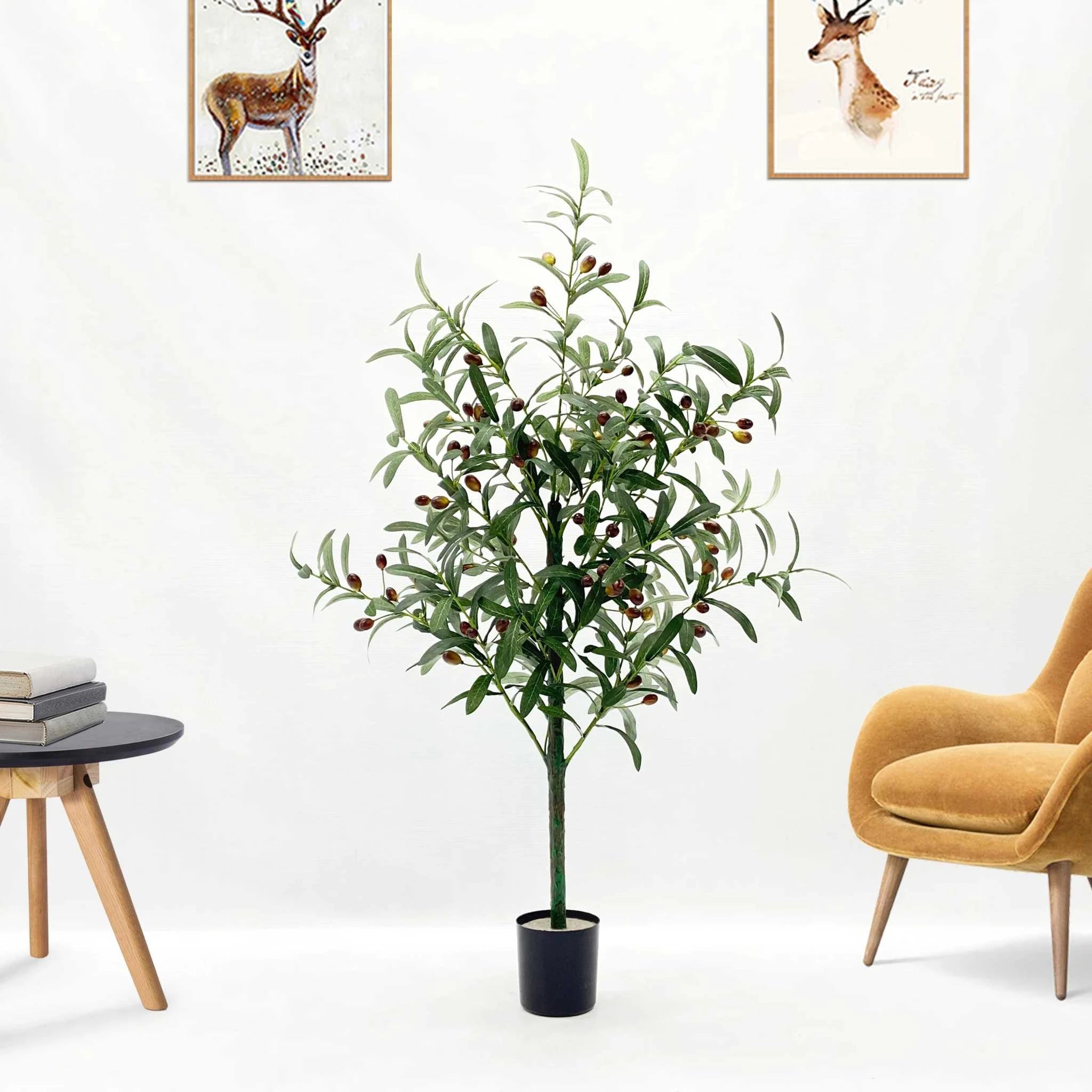 Scot Gifts Artificial Olive Tree Potted Plant