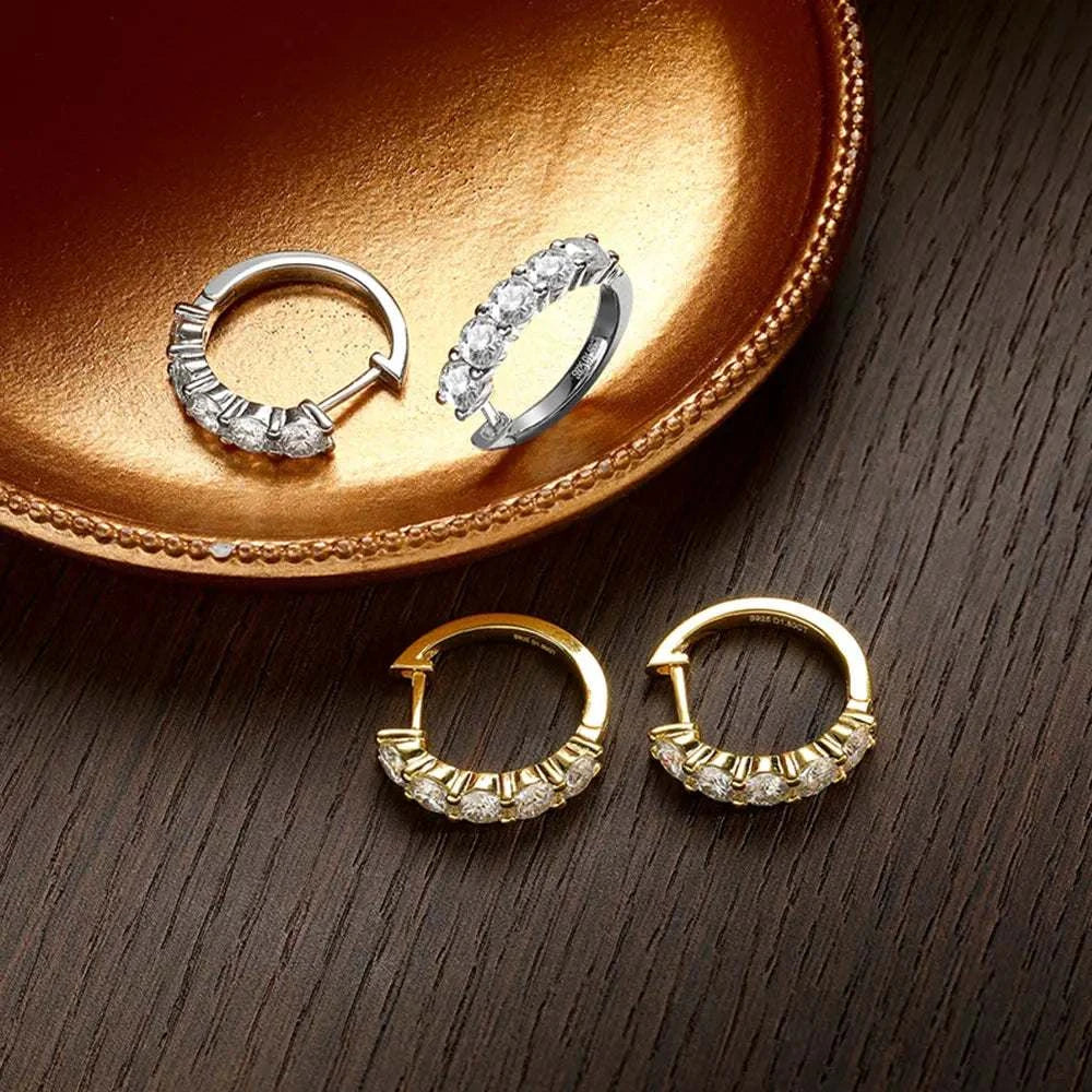 Scot Gifts Moissanite Stud Earrings